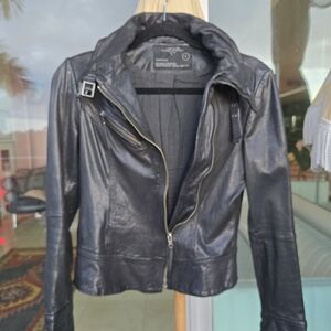 Allsaints Women's Black Leather Jacket